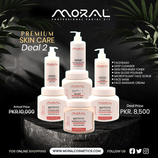 Moral Whitening facial kit for brightening & Glow 500ML