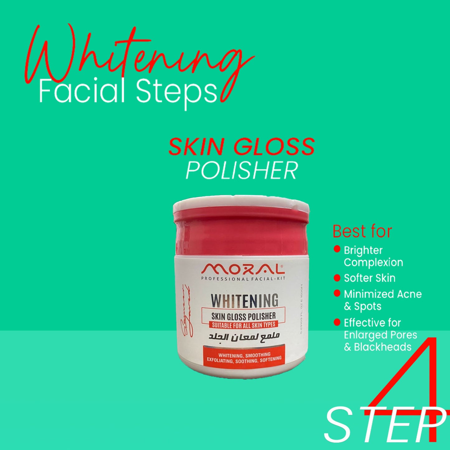 WHITENING SKIN GLOSS POLISHER 200ML