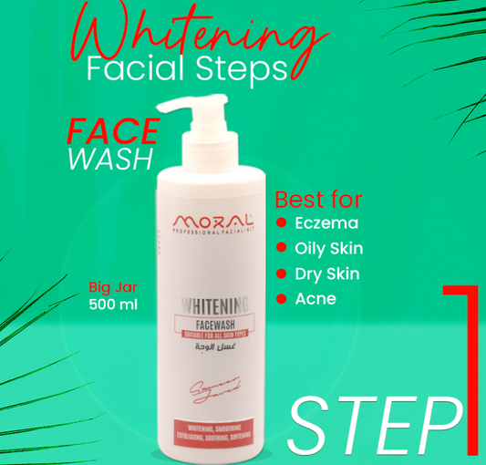 WHITENING FACE WASH 500ML