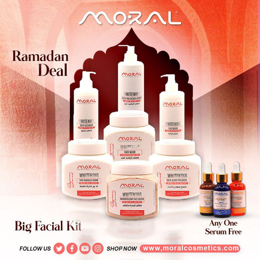 Moral Whitening facial kit for brightening & Glow 500ML