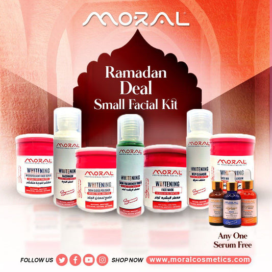 Moral Whitening facial kit for brightening & Glow Small