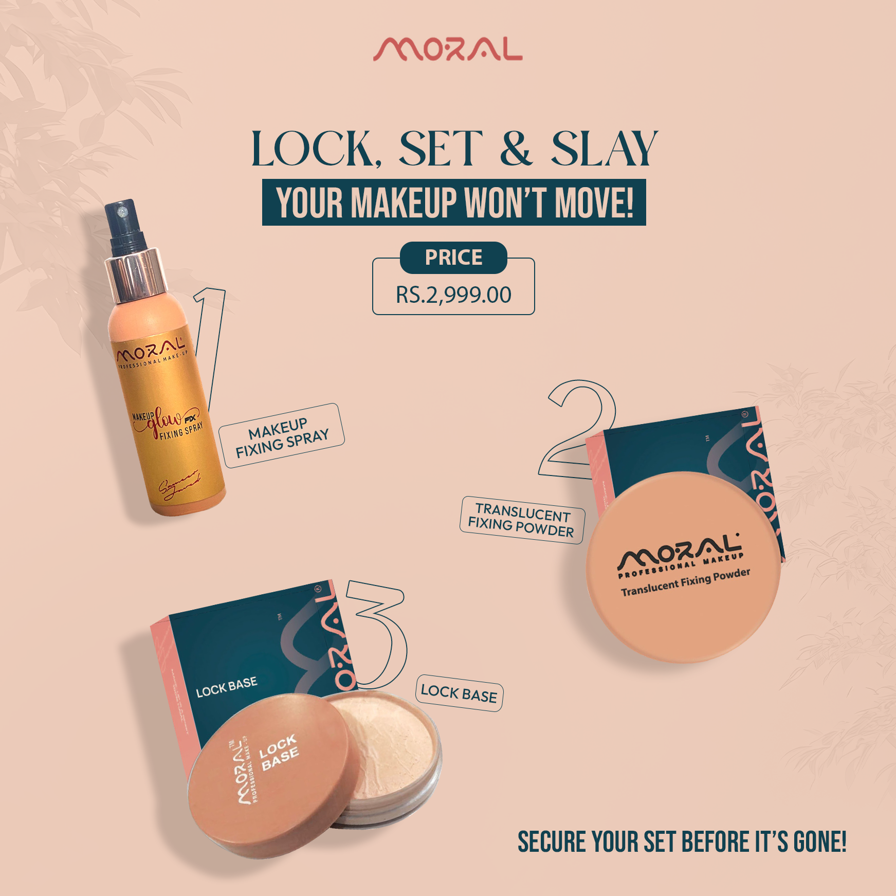 3 in 1 Makeup Kit