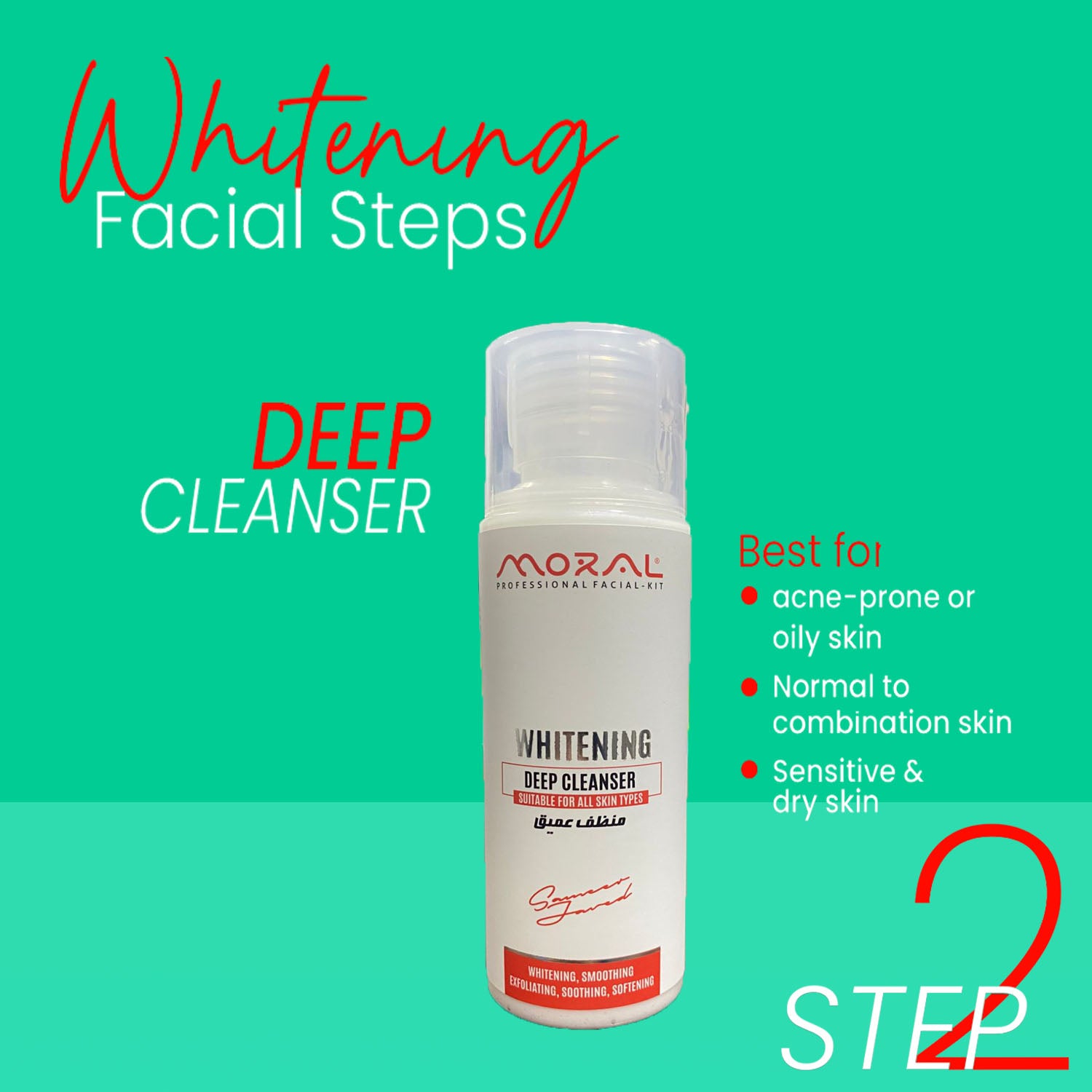 WHITENING DEEP CLEANSER 120ML