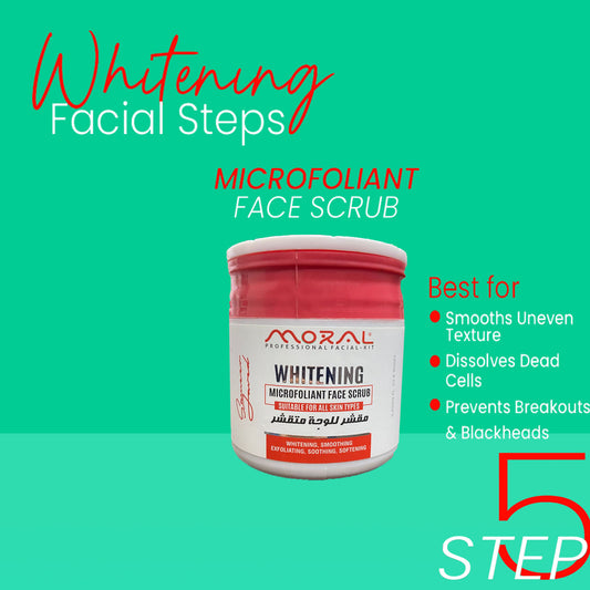 WHITENING MICROFOLIANT FACE SCRUB 200ML